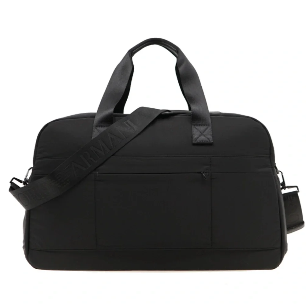 Emporio Armani Large Duffle Travel Weekend Bag New